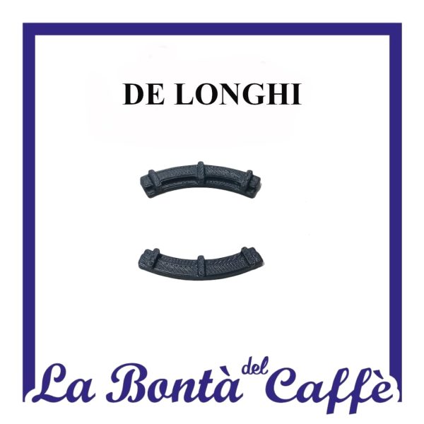Coppia Guide Pattini Caldaia Inferiore Anello Portafiltro Macchina De Longhi Vari Modelli - Ricambio Compatibile