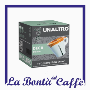 96 Capsule Unaltro Caffè Capsula Compatibile Dolce Gusto Miscela Deca