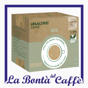 50 Capsula Compatibile Lavazza A Modo Mio Miscela Decaffeinato Unaltro Caffè