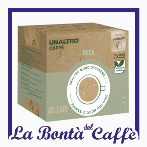 50 Capsula Compatibile Nespresso Miscela Deca Unaltro Caffè