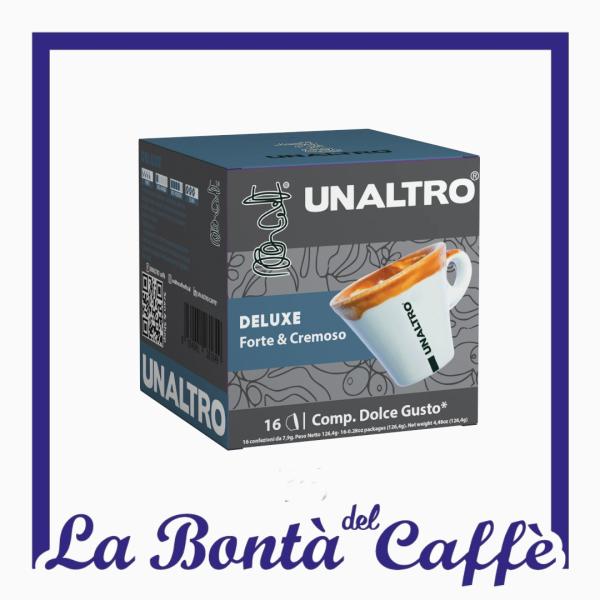 96 Capsule Unaltro Caffè Capsula Compatibile Dolce Gusto Miscela Deluxe