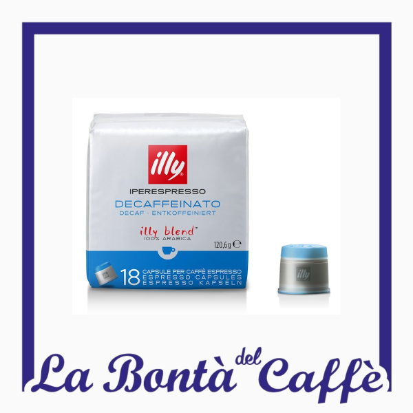 108 Capsule Caffè Ipso Home Illy Deka Decaffeinato