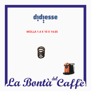 Molla Misure 1.4x10x14.65 Macchina Caffè Didi' FRD060