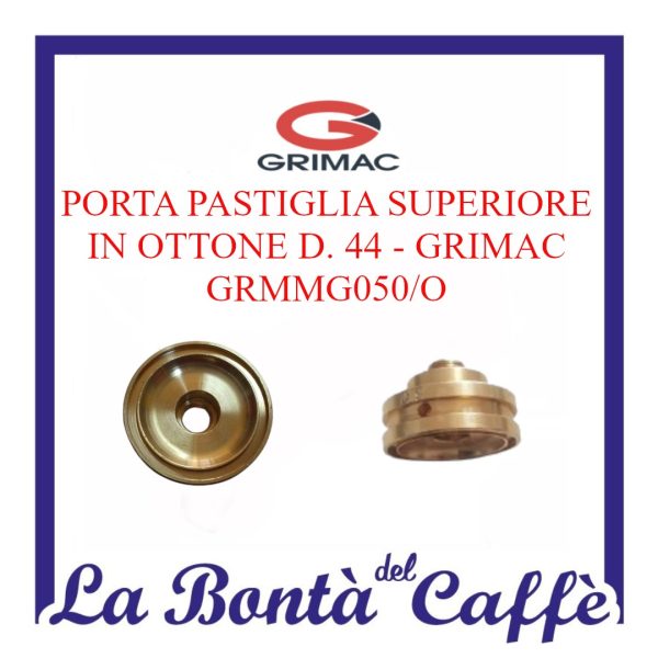 Porta Pastiglia Superiore Ottone D. 44 Macchina Grimac MG050
