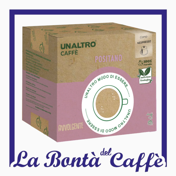 50 Capsula Compatibile Nespresso Miscela Positano Unaltro Caffè