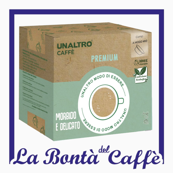 Unaltro Caffè 50 Capsula Compatibile Lavazza A Modo Mio Miscela Premium