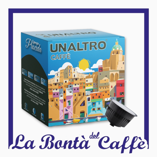 UnAltro Caffè 50 Capsule Compatibile DOLCE GUSTO - Miscela Procida