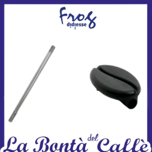 RICAMBIO ORIGINALE LEVA + POMELLO LEVA PER MACCHINA DA CAFFE' DIDIESSE FROG