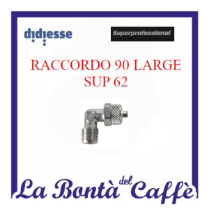 Raccordo 90 Large MacchinaCaffe' Didiesse Super Professional