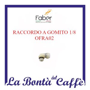 Raccordo a Gomito 1/8 Macchina Caffè Faber OFRA02
