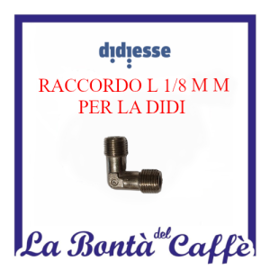 Raccordo L 1/8 M M Per Macchina Da Caffè Didiesse Didi'