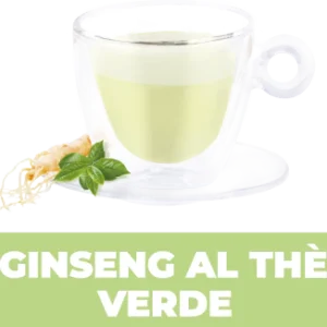 16 Capsule Dolce Gusto® Unaltro Caffè Miscela Ginseng The Verde