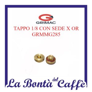 Tappo 1/8 Con Sede X Or Macchina Grimac MG285