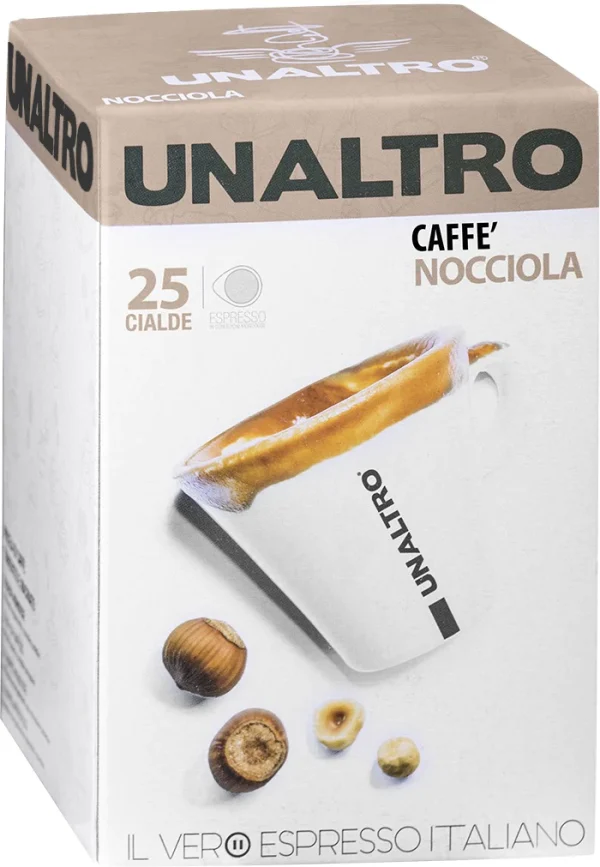 25 Cialde Ese 44 Mm Unaltro Caffè Miscela Nocciola