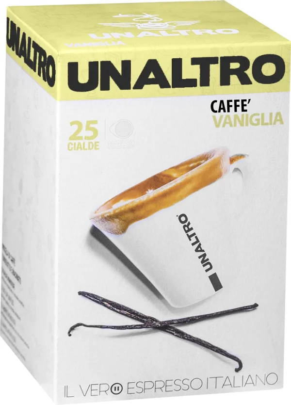 25 Cialde Ese 44 Mm Unaltro Caffè Miscela Vaniglia