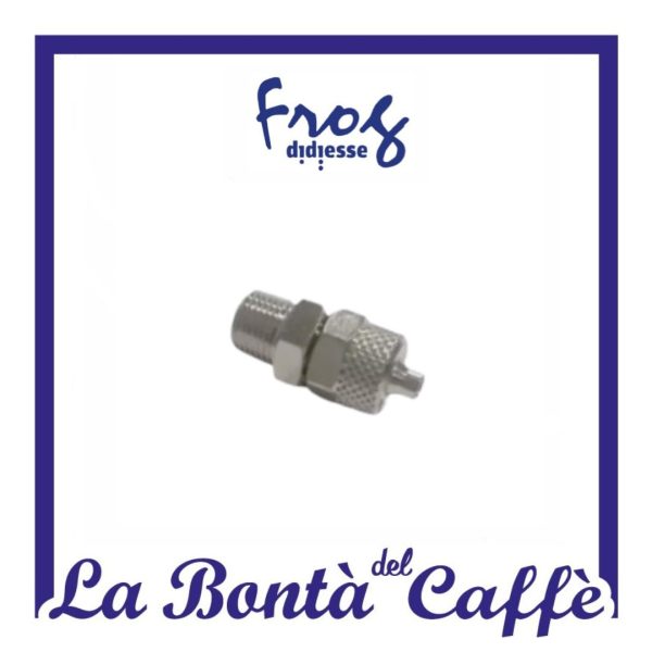 Raccordo a Calzamento Rapido per Tubo Teflon 4 X 6 Didiesse Frog