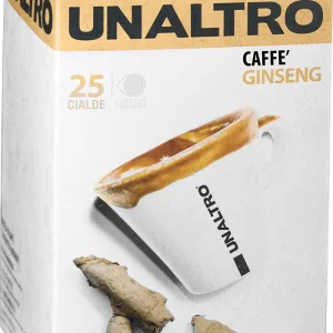 25 Cialde Ese 44 Mm Unaltro Caffè Miscela Ginseng