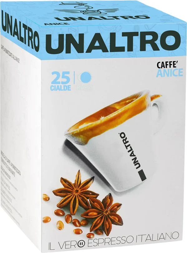 25 Cialde Ese 44 Mm Unaltro Caffè Miscela Anice
