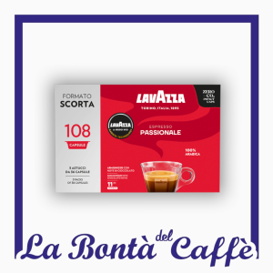 108 Capsule Caffè Lavazza A Modo Mio Miscela Passionale