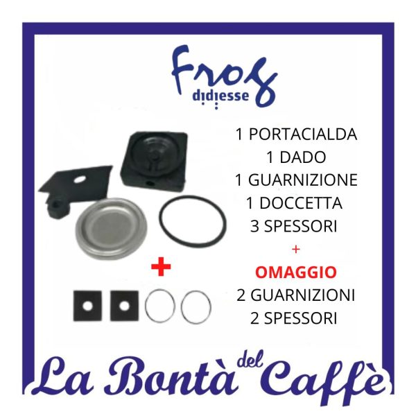 ricambi originali per macchine caffe' didiesse frog +OMAGGIO 2spessori 2 oring