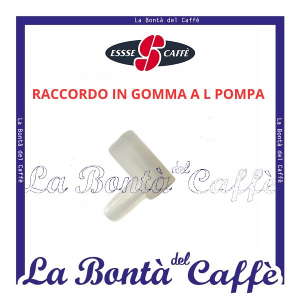 Raccordo in Gomma a L - Macchina Caffè Segafredo Esse
