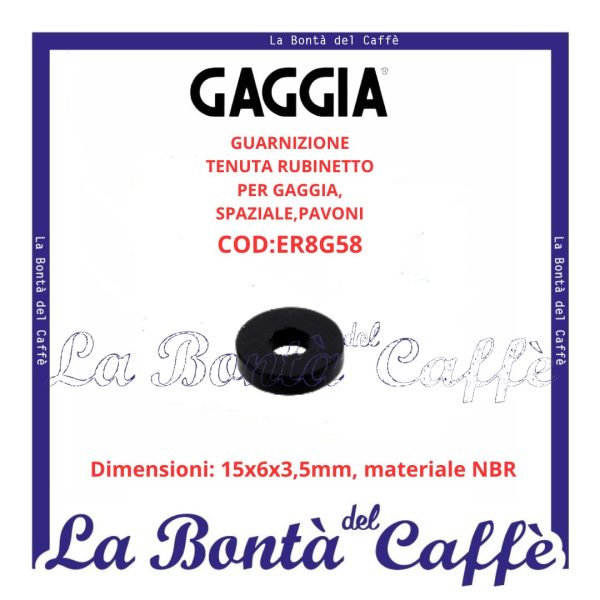 Guarnizione Tenuta Rubinetto Macchina Caffè Gaggia