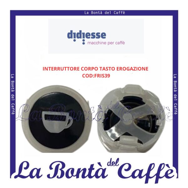 Interruttore Tasto Erogazione Macchina Caffè Isotta Ricambio Originale