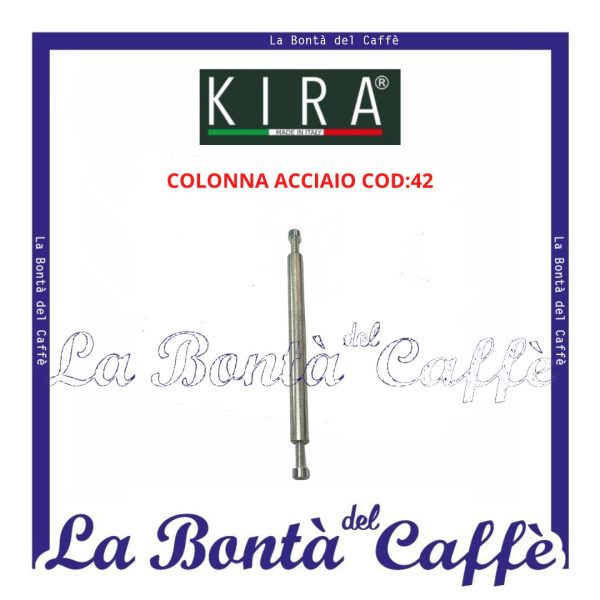 Colonna in Acciaio Macchina Caffè Kira MGKR-42