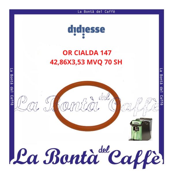 Guarnizione Cialda OR O-ring 42,86 X 3,53 Varie Macchina Caffè MG147 FRD057 / OR00304286353