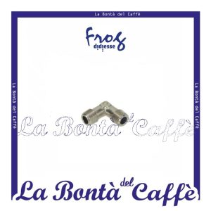 Raccordo 90° 1/8 Metallo Macchina Caffè Didiesse Frog FRER011