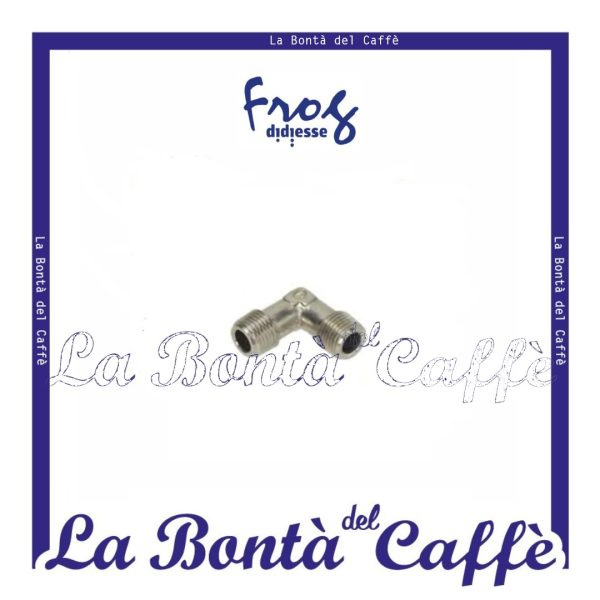 Raccordo 90° 1/8 Metallo Macchina Caffè Didiesse Frog FRER011