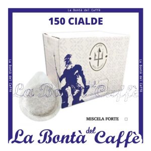 150 Cialde Caffè dello Stretto Miscela Forte 100% Robusta Compatibile Ese 44mm