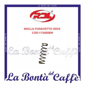 Molla Funghetto Inox Macchina Caffè Rdl 1134008w Ricambio Originale