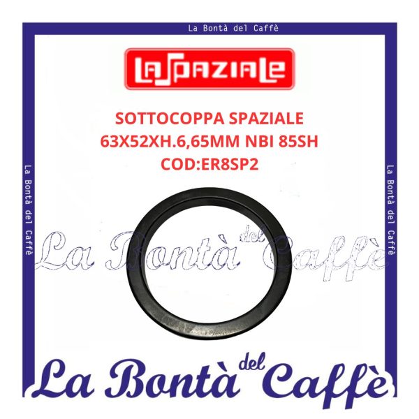 Sottocoppa 63x52xh.6,65mm Macchina Caffè La Spaziale Ricambio Originale