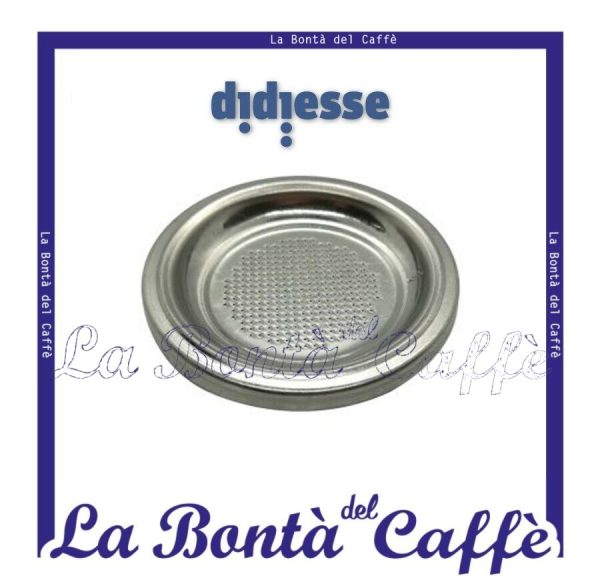 Filtro Porta Cialda (Griglia Acciaio) Ricambio Macchina Caffè Didiesse Frog FR035