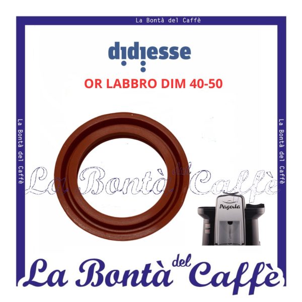 Guarnizione Labbro Dim 40-50 Macchina Caffè Didiesse Pagoda Ricambio Originale