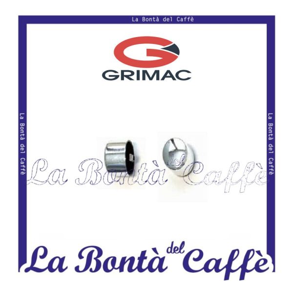 Pulsante Tasto Cromato Macchina Grimac Ricambio Originale MG543