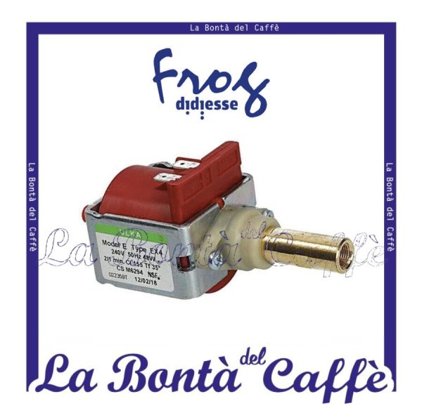 Pompa Acqua Ricambio Ulka Ottone Frog Faber Grimac Aura Ricambio Originale