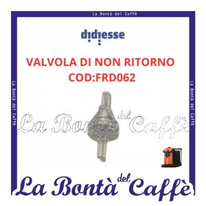 Valvola di Non Ritorno Macchina Caffè Didiesse Didi Ricambio Originale