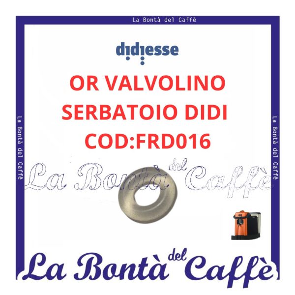 Guarnizione Or Valvolino Serbatoio Macchina Caffè Didiesse Didi Ricambio Originale