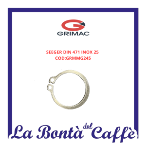 Seeger Din 471 Inox 25 Grimac MG245 Ricambio Originale