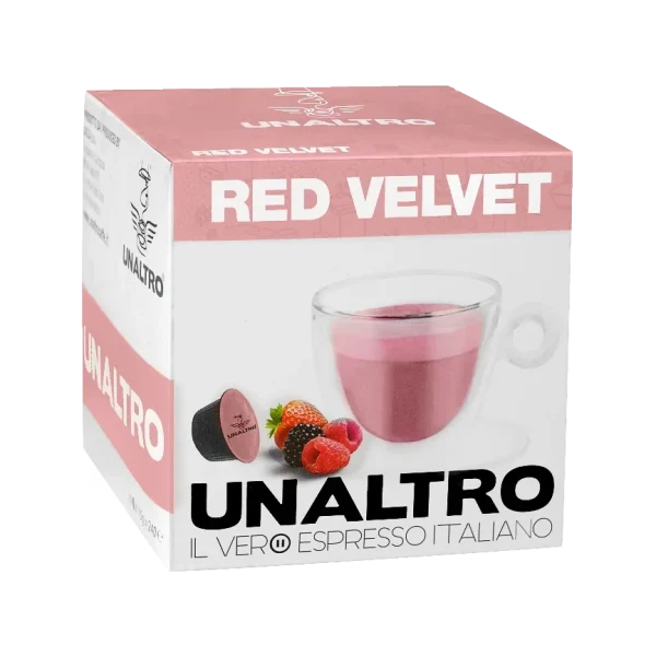 16 Capsule Dolce Gusto® Unaltro Caffè Miscela Red Velvet - immagine 2