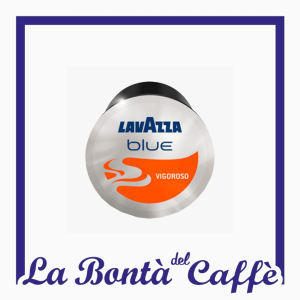 100 Capsule Miscela Espresso Vigoroso Lavazza Blue